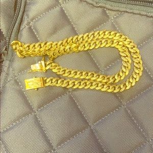 The Gold Gods Diamond Micro Cuban Necklace